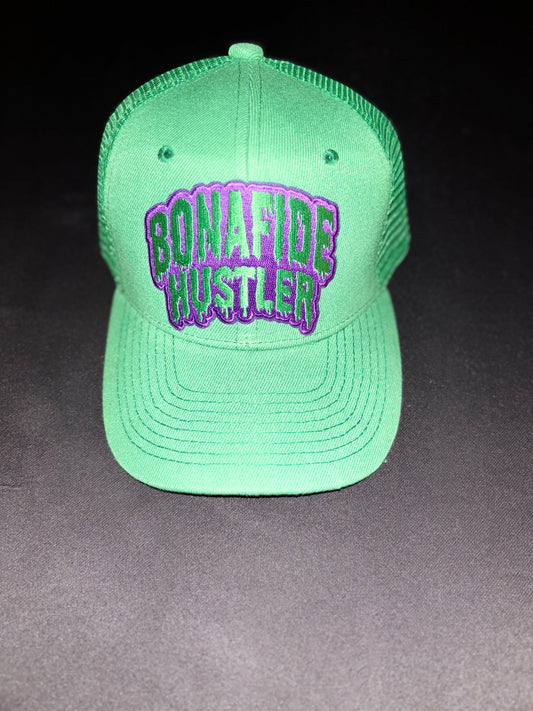 HRN Bonfide Hustler Snapbacks (Green)