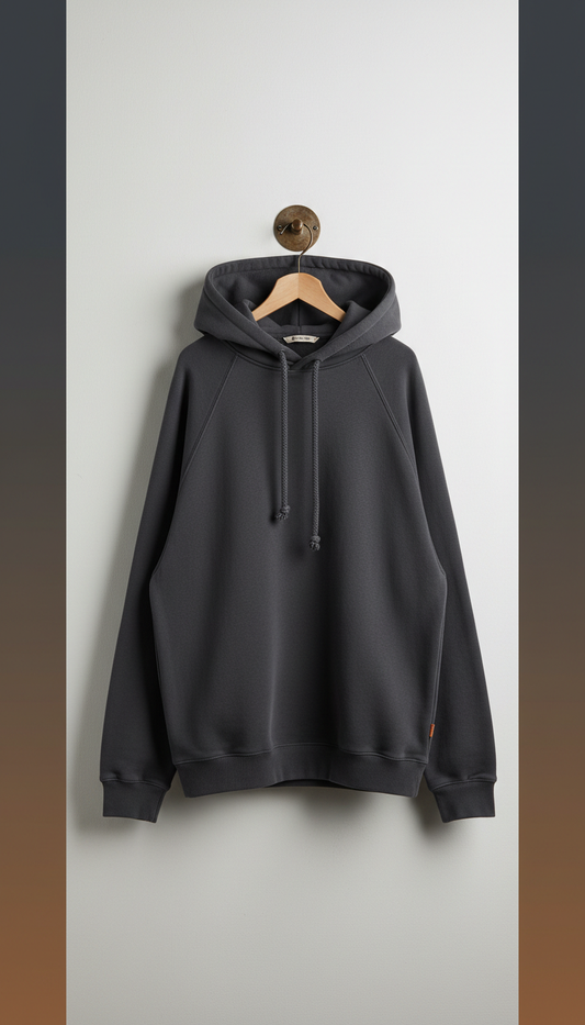 Relaxed Fit Hoodie Deep Graphite