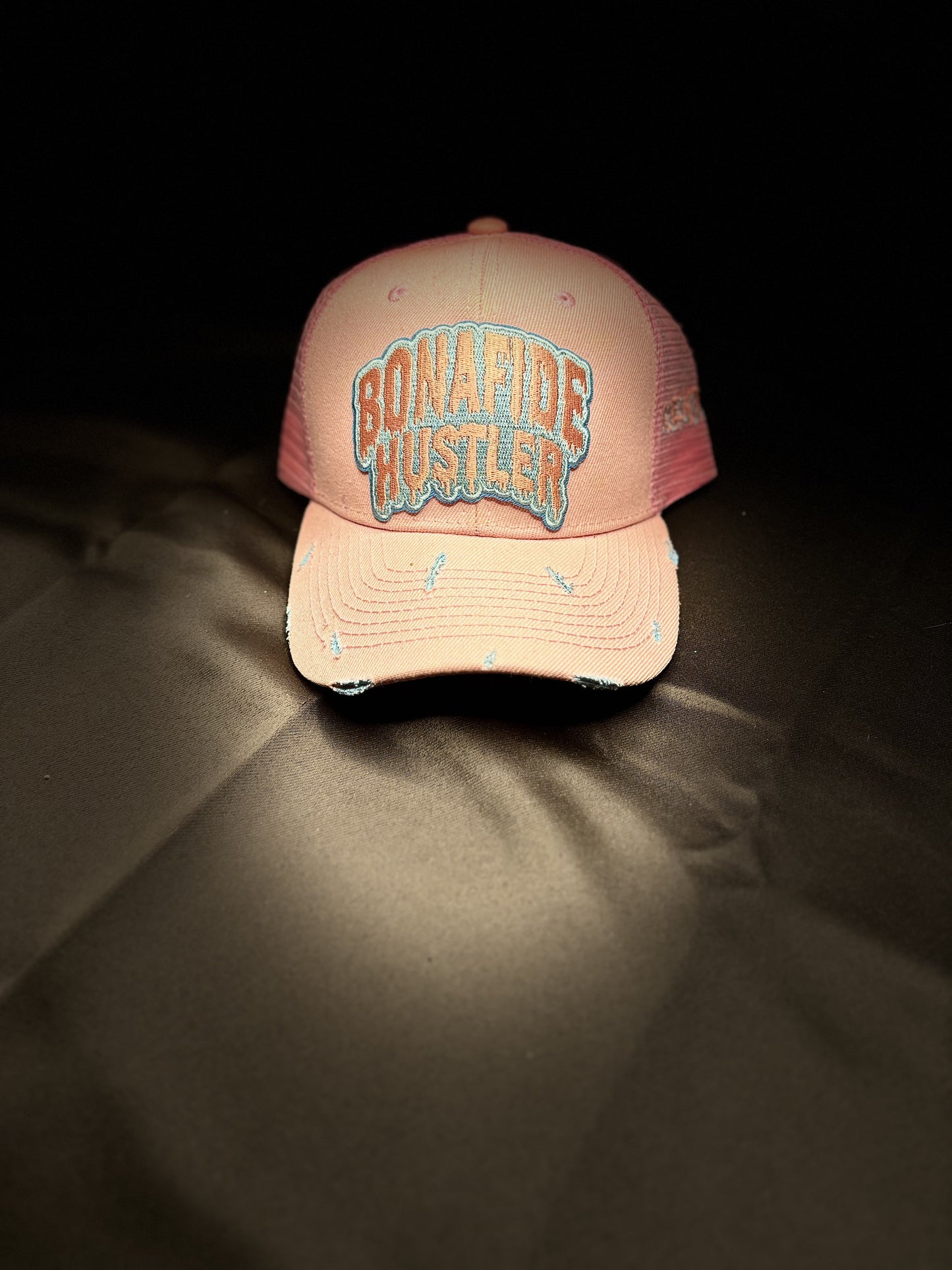 HRN Bonfide Hustler Snapbacks (Pink)