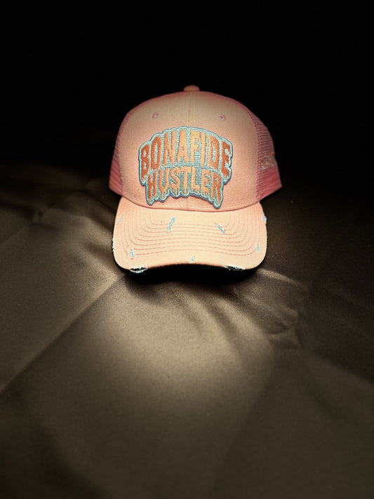 HRN Bonfide Hustler Snapbacks (Pink)